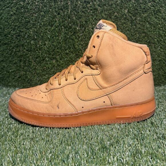 Size 9.5 - Nike Air Force 1 Mid Flax Women’s - Picture 1 of 7